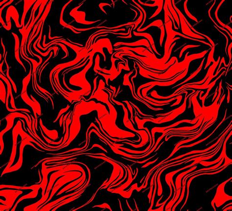 black and red