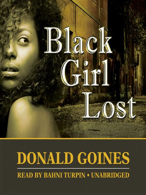 Read Online Black Girl Lost Donald Goines 