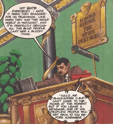 Blackadder Comic