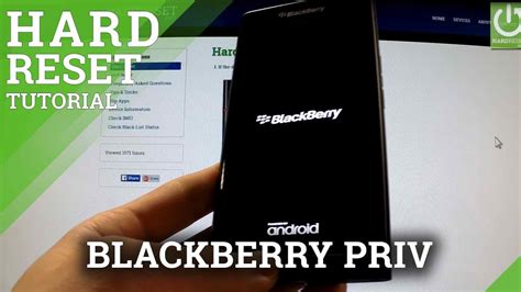 Blackberry Manual Factory Reset