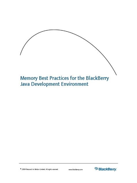 Read Blackberry Java Development Environment Guide 