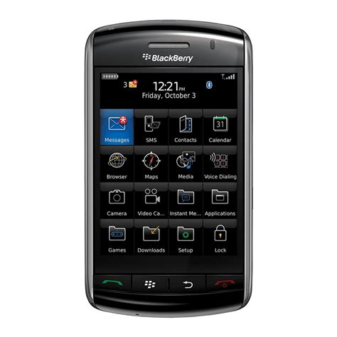 Read Blackberry Storm Getting Started Guide 