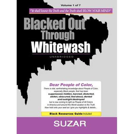 blacked out through whitewash book
