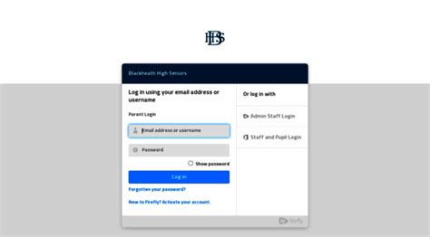 blackheathsenior.fireflycloud.net at WI. Login - Blackheath High Seniors