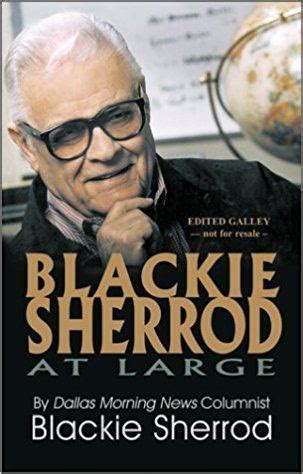 blackie sherrod biography