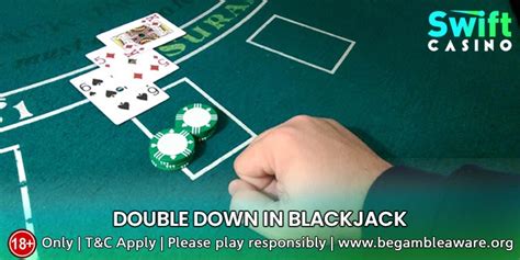 blackjack double down durz