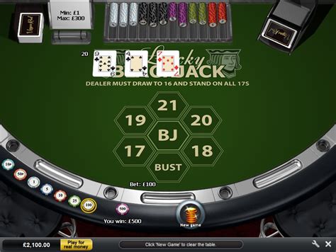 blackjack game of luck ywmg