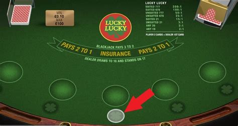 blackjack side bets lucky lucky