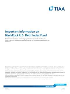 Read Blackrock U S Debt Index Retirement Plans 