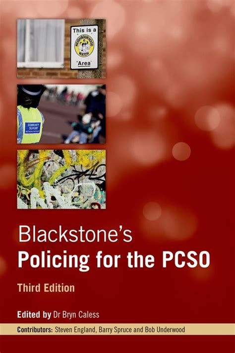 Read Blackstones Policing For The Pcso 