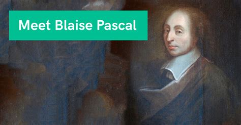 blaise pascal biography definition