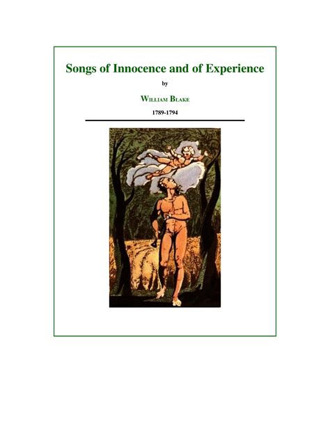 Full Download Blake Songs Of Innocence Experience Djvu 