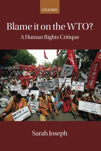 Download Blame It On The Wto A Human Rights Critique 