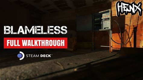 Blameless Steam Walkthrough