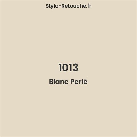 blanc perlé
