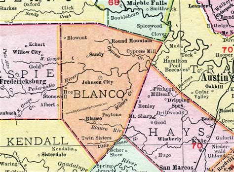 blanco county texas