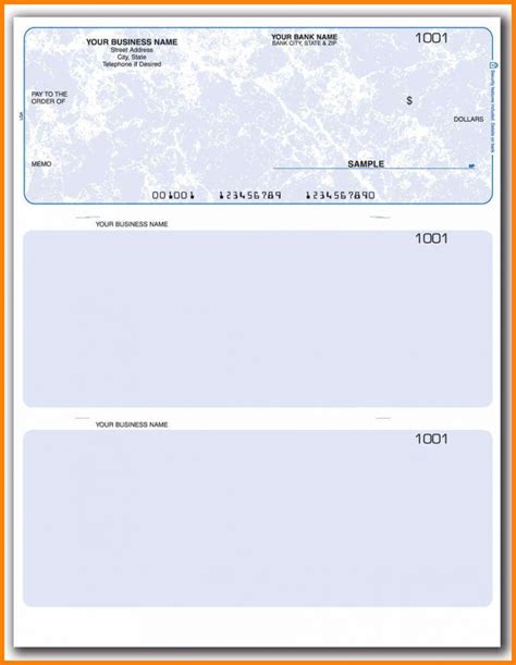 blank cashiers check