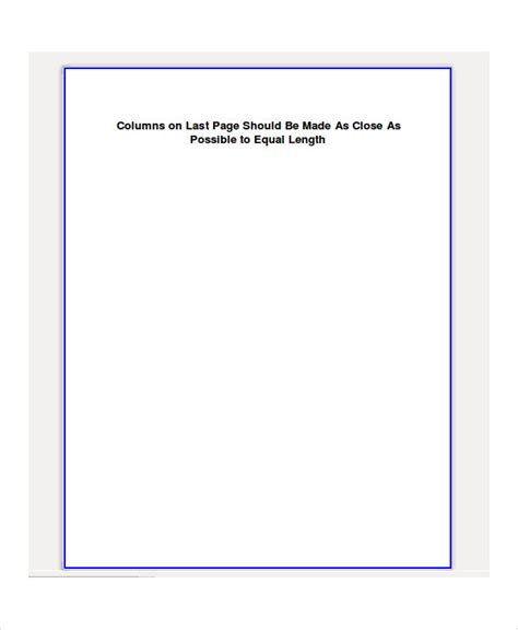 Blank Document Template Word 2010