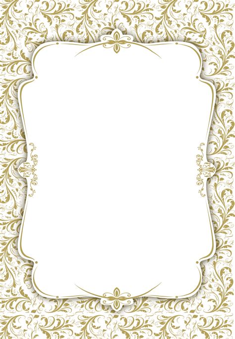 Blank Invitation Template