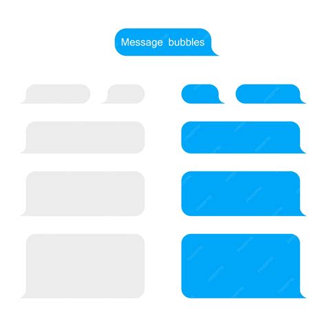 Blank Iphone Message Bubbles For Cakes