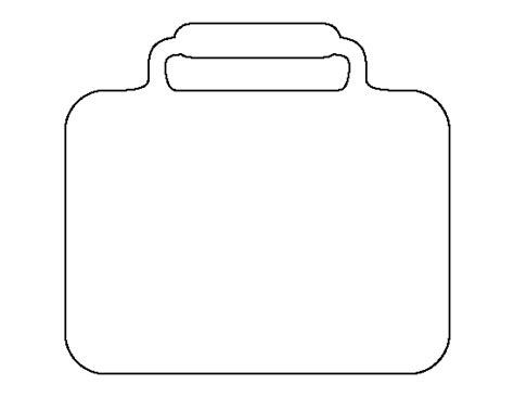 Blank Lunchbox Outline