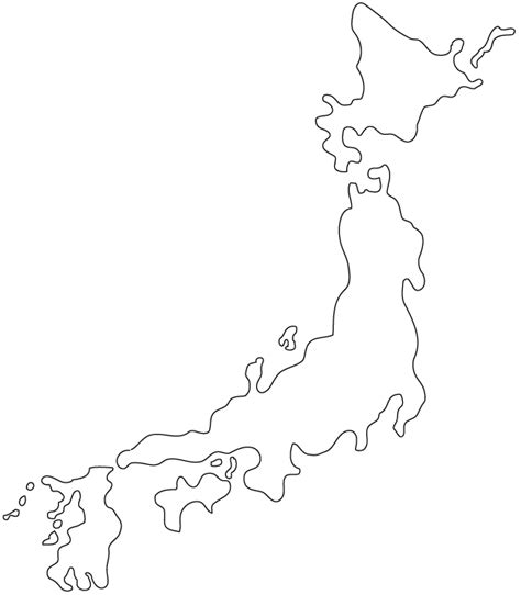 Blank Map Of Japan Printable Pdf Printable Map Of Japan For Students - Printable Map Of Japan For Students