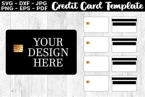 blank mastercard template