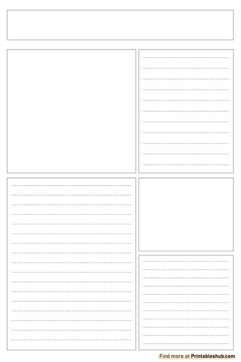 blank newspaper article template for kids