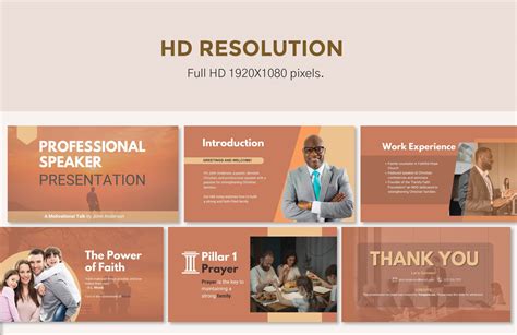 Blank Template For Professional Speaker One Sheet
