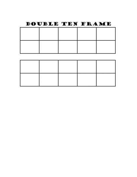 Blank Ten Frame Printable Free 8211 Thekidsworksheet Ten Frame Math Printable - Ten Frame Math Printable
