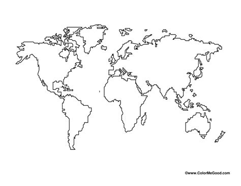 Blank World Map Worksheets Teacher Made Twinkl World Map Worksheet - World Map Worksheet