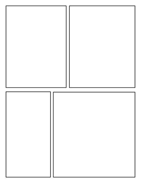 Read Online Blank Comic Book For Kids Over 128 Pages Various Comic Panel 8 5 X 11 For Your Own Comics Drawing Idea And Design Blank Comic Book For Kids 