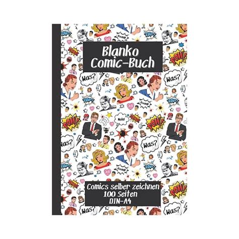 Blanko Comic Buch Uber 100 Seiten Mit Leeren Comi