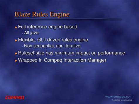 Blaze Rules Engine