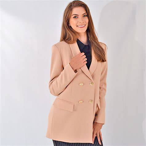 blazer nude