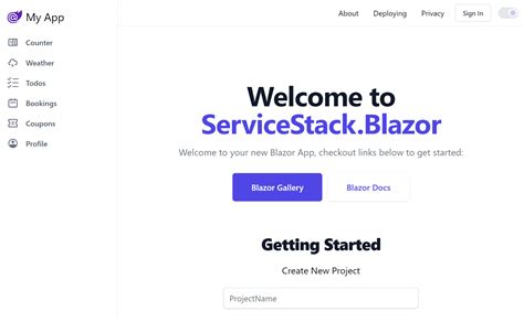 blazordefaulttemplate from MarkPhillipson Coder Social