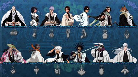 bleach characters squad 7