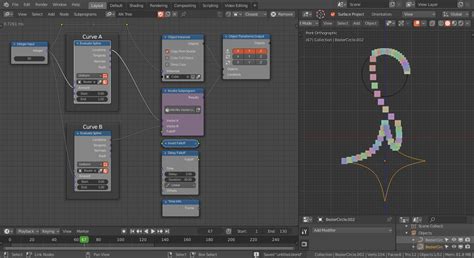 blender 3d animation nodes how to animate fcurv