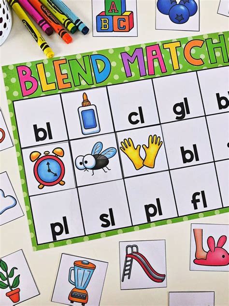 Blends 1st Grade Center Games Teaching Resources Tpt Blends Activities For First Grade - Blends Activities For First Grade