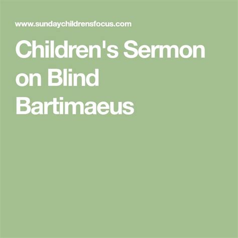 Blind Bartimaeus Children X27 S Sermons From Sermons4kids Bartemeous Grade 1 Worksheet - Bartemeous Grade 1 Worksheet