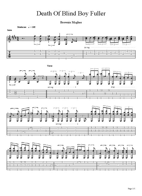 blind boy fuller tab
