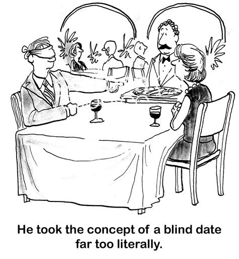 blind speed dating pictures cartoon