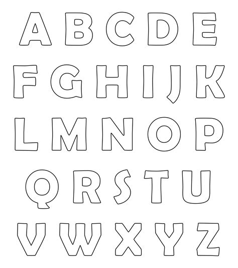 Block Alphabet Gallery Free Printable Alphabets Letter Alphabet In Block Letters - Alphabet In Block Letters