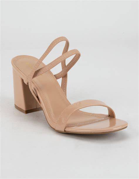 block heels nude