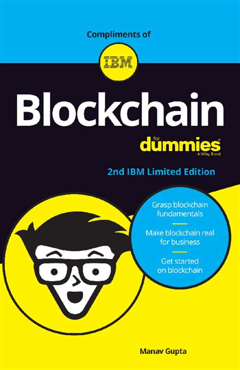 blockchain for dummies ibm limited edition