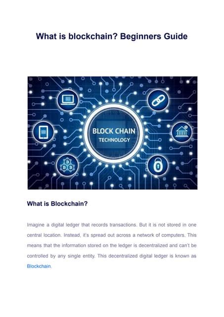 Blockchain: Ultimate Beginner's Guide To Blockchain Technology Cryptocurrency, Smart Contracts, Distributed Ledger, Fintech, And Decentralized Applications