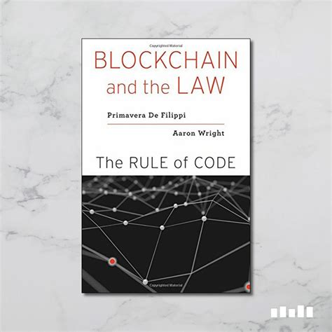 Read Blockchain And The Law 