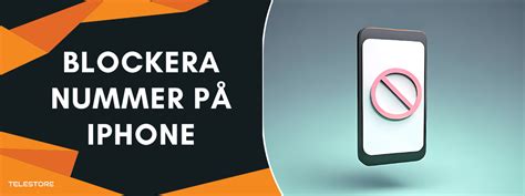 blockera  en  siffra  vid iphone
