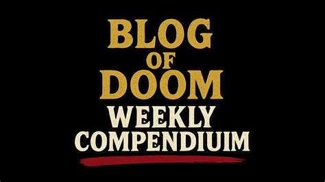 Blog Of Doom