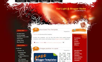 blogger template style ethereal